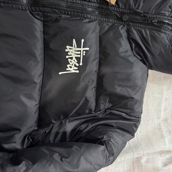 Stussy Micro Ripstop Down Parka Black - Picture 7 of 13